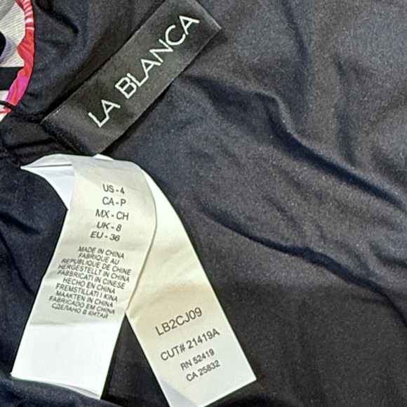 La Blanca Multi Full Bloom Reversible One-Piece Swimsuit - Picture 15 of 16